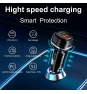Veger Cargador Coche USB-A y USB-C 51W PD30W + QC18W