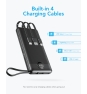 Veger VG-W2059 Power Bank 20.000 mAh Con 4 cables USB-C Micro USB 8 Pin USB-A