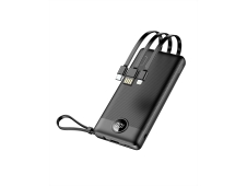 Veger VG-W2059 Power Bank 20.000 mAh Con 4 cables USB-C Micro USB 8 Pi...