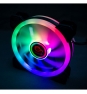 VENTILADOR CAJA RGB IRIS SPECTRUM 16 LED 12 CM RETAIL TAL-FAN05IRISRGB	