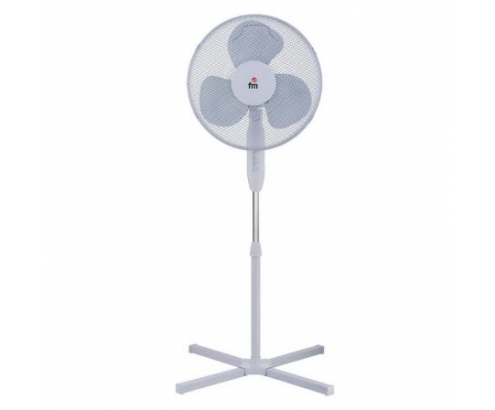 VENTILADOR DE PIE FM VP-40 45W 3 NIVELES POTENCIA BLANCO VP-40