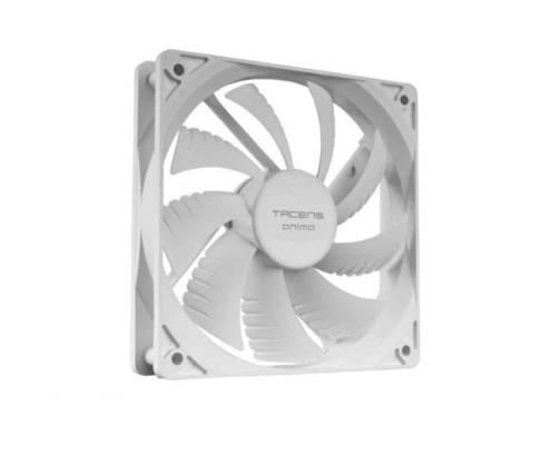 VENTILADOR INTERNO TACENS ANIMA AF12X2W 12x12 14DB FLUXUS BEARING AIR GUIDE BAJO RUIDO PACK 2 BLANCO