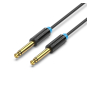 Vention BAAB cable de audio 6,35mm Negro, Azul