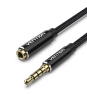 Vention BHCBD cable de audio 0,5 m 3,5mm Negro