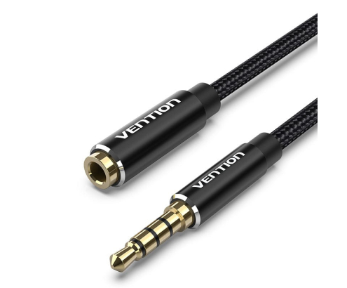 Vention BHCBD cable de audio 0,5 m 3,5mm Negro