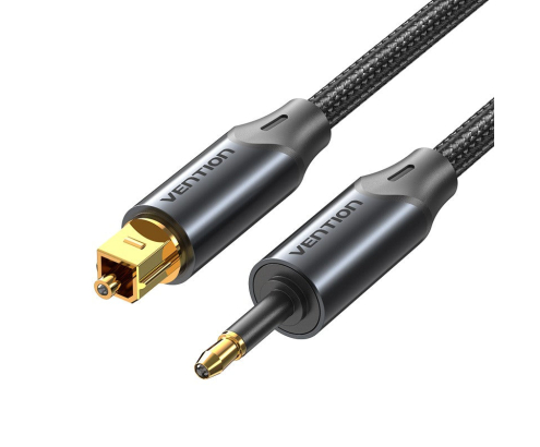 Vention BKCBH cable de audio 2 m Toslink Mini-TOSLINK Negro
