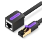 Vention Cable Alargador de Red RJ45 UTP ICBBL Cat.7/ 10m/ Negro