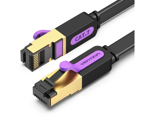 Vention Cable de Red RJ45 STP ICABJ Cat.7/ 5m/ Negro