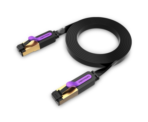Vention Cable de Red RJ45 STP ICABJ Cat.7/ 5m/ Negro