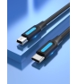 Vention Cable USB 2.0 Tipo-C COWBH/ USB Tipo-C Macho - MiniUSB Macho/ 2m/ Negro
