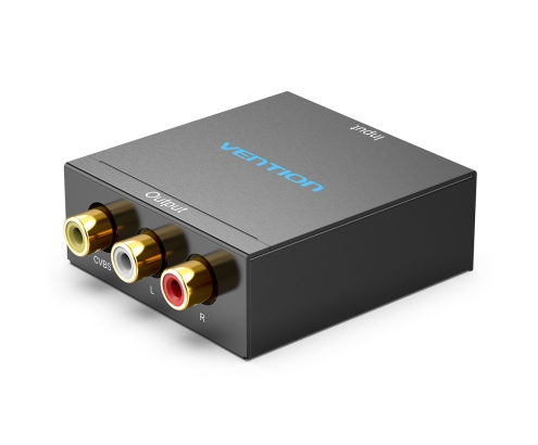 Vention Convertidor HDMI a RCA AEEB0/ HDMI Hembra - RCA Hembra - MiniUSB Hembra