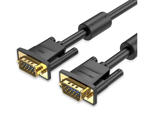 Vention DAEBD cable VGA 0,5 m VGA (D-Sub) Negro