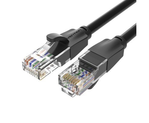 Vention IBEBT cable de red Negro 30 m Cat6 U/UTP (UTP)
