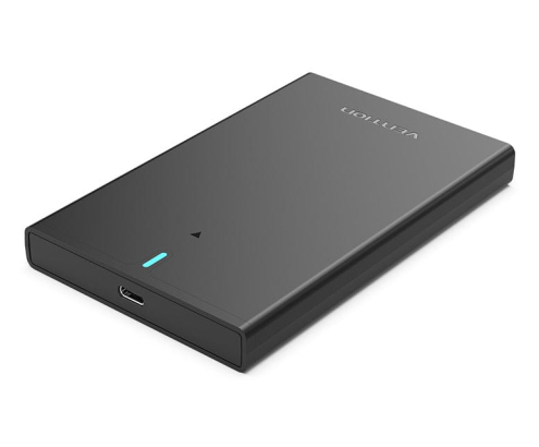 Vention KPBB0 caja para disco duro externo Carcasa de disco duro/SSD Negro 2.5