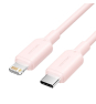 Vention LAKPH cable de conector Lightning 2 m Rosa