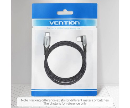 Vention TAKHF cable USB USB 2.0 1 m USB C USB A 0,48 Gbit/s 100 W Gris