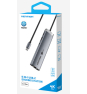 Vention TGVHB hub de interfaz USB Tipo C 5000 Mbit/s Gris