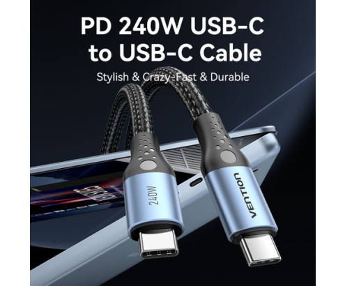 Vention TREBD cable USB USB 2.0 Gris, Azul