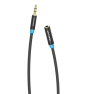 Vention VAB-B06-B500-M cable de audio 5 m 3,5mm Negro