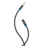Vention VAB-B06-B500-M cable de audio 5 m 3,5mm Negro