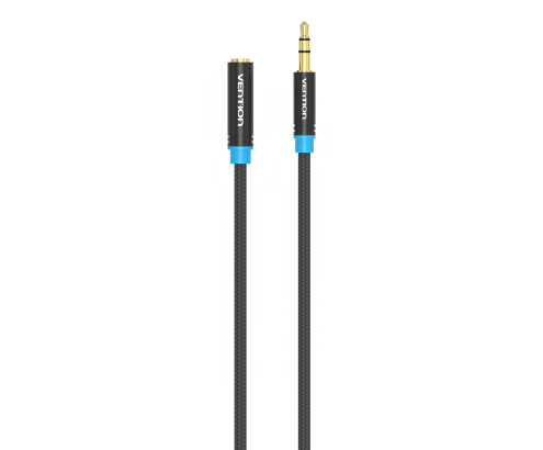 Vention VAB-B06-B500-M cable de audio 5 m 3,5mm Negro