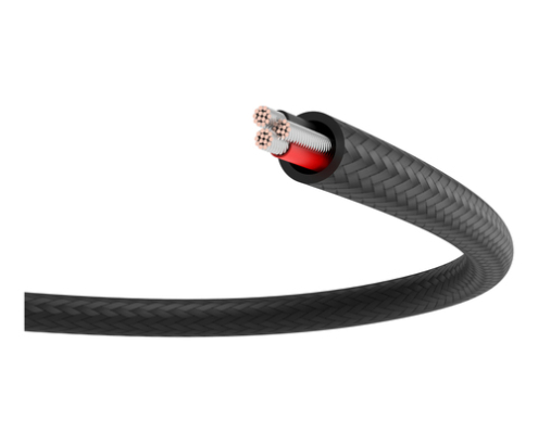Vention VAB-B06-B500-M cable de audio 5 m 3,5mm Negro
