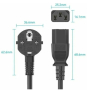 Vention ZCJBAC cable de transmisión Negro 1,8 m C13 acoplador