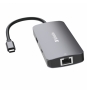 Verbatim CMH-05 USB Tipo C 5000 Mbit/s Plata
