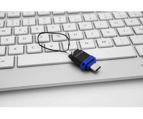 Verbatim Dual Unidad USB 3.0 64 GB USB-C USB-A Azul 49967