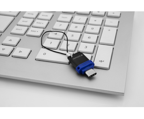Verbatim Dual Unidad USB 3.0 64 GB USB-C USB-A Azul 49967