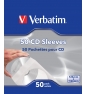 Verbatim Fundas de CD, paq 50