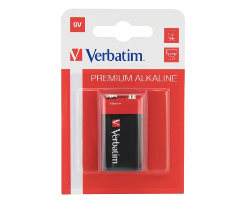Verbatim Pilas alcalinas de 9V