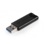 Verbatim PinStripe 3.0 Memoria USB 3.0 128GB Negro 49319