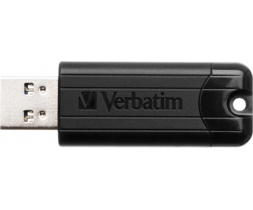 Verbatim PinStripe 3.0 Memoria USB 3.0 128GB Negro 49319