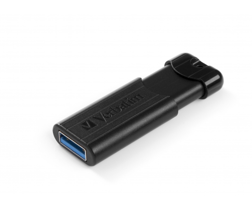 Verbatim PinStripe 3.0 Memoria USB 3.0 64GB Negro 49318