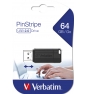 Verbatim PinStripe Memoria USB 2.0 64GB Negro 49065
