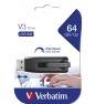Verbatim V3 Memoria USB 3.0 64GB Negro 49174