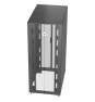 Vertiv armario rack 42U Rack o bastidor independiente Negro, Transparente