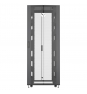 Vertiv armario rack 42U Rack o bastidor independiente Negro, Transparente