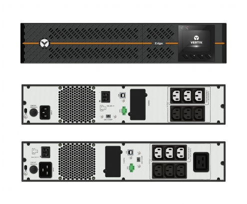 Vertiv Linea interactiva 3000 VA, 2700 W (2U) Negro