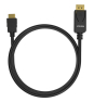 Vision TC 2MDPHDMI8K/BL adaptador de cable de vídeo 2 m DisplayPort HDMI Negro