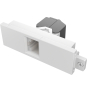 Vision TC3 RJ45/KS toma de corriente RJ-45 Blanco