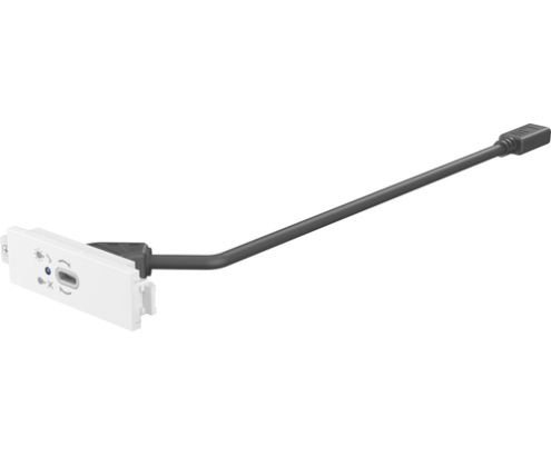 Vision TC3 USBCFF toma de corriente USB C Blanco