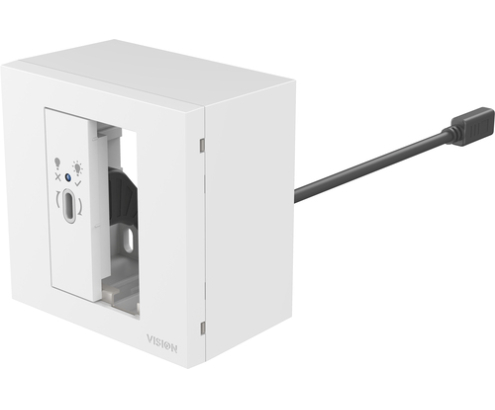 Vision TC3 USBCFF toma de corriente USB C Blanco