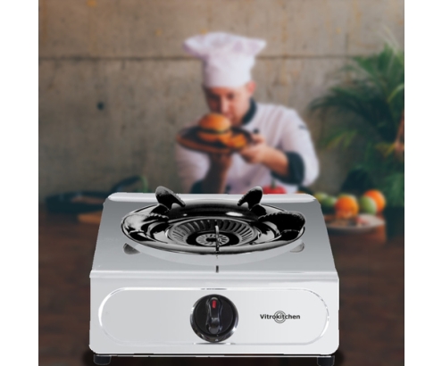 Vitrokitchen 160IB hobs Acero inoxidable Encimera Encimera de gas 1 zona(s)