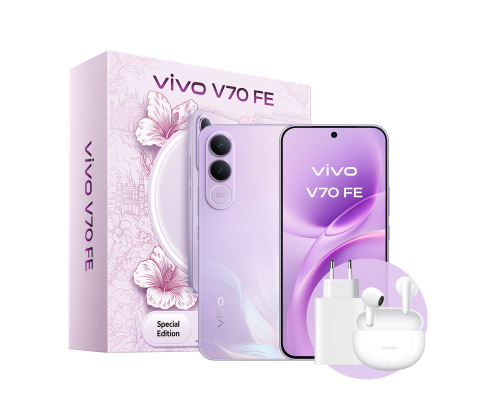 VIVO V70 FE 5G 8/512Gb Púrpura + Bud