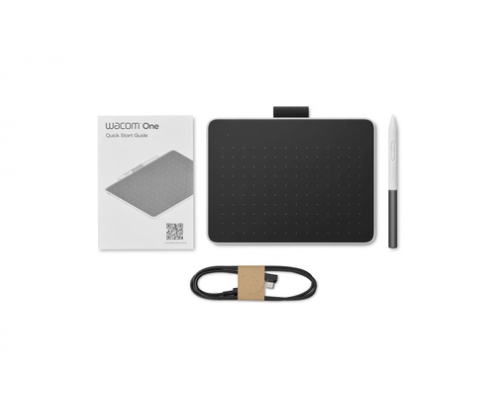 Wacom One S tableta digitalizadora Negro, Blanco 152 x 95 mm USB