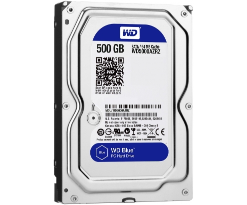 Western Digital Blue WD5000AZRZ Disco 3.5 500 GB Serial ATA III 5400 RPM