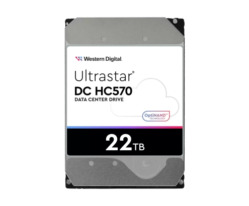 Western Digital Ultrastar DC HC570 disco duro interno 22 TB 7200 RPM 512 MB 3.5