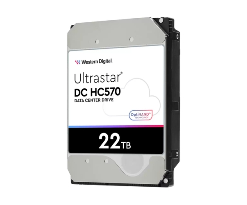 Western Digital Ultrastar DC HC570 disco duro interno 22 TB 7200 RPM 512 MB 3.5
